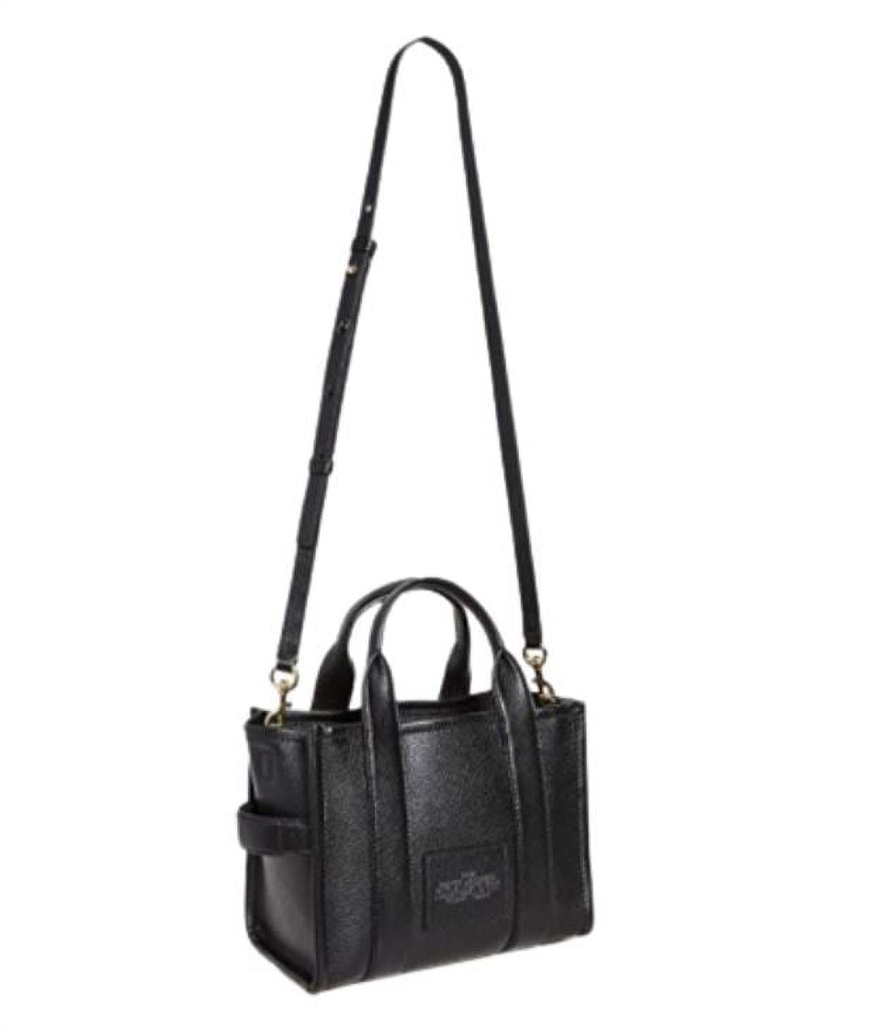 Marc Jacobs The Leather Small Tote Bag - Black