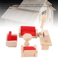 thumbnail image 3 of Miniature Living Room Furniture Set,  Robust Interactive Detailed Mini Living Room Furniture Set  for Kids, 3 of 7
