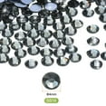 thumbnail image 2 of Uxcell Rhinestones Hotfix de fondo plano de cristal para decoración de ropa de bricolaje Negro Transparente 4mm, 2 of 5