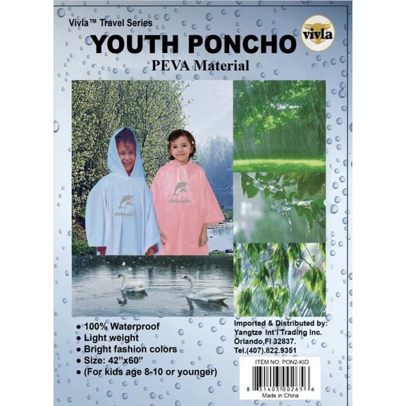 VIVLA PEVA KID PONCHO