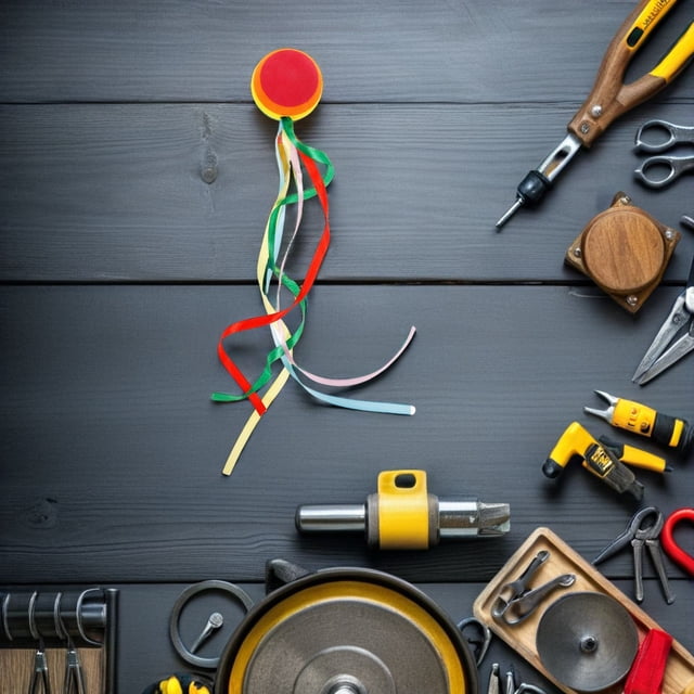 SHOWERORO 5Ud Adornos Automotrices De Bola Antena Para Con Arcoíris Y Mejora Señal Radio
