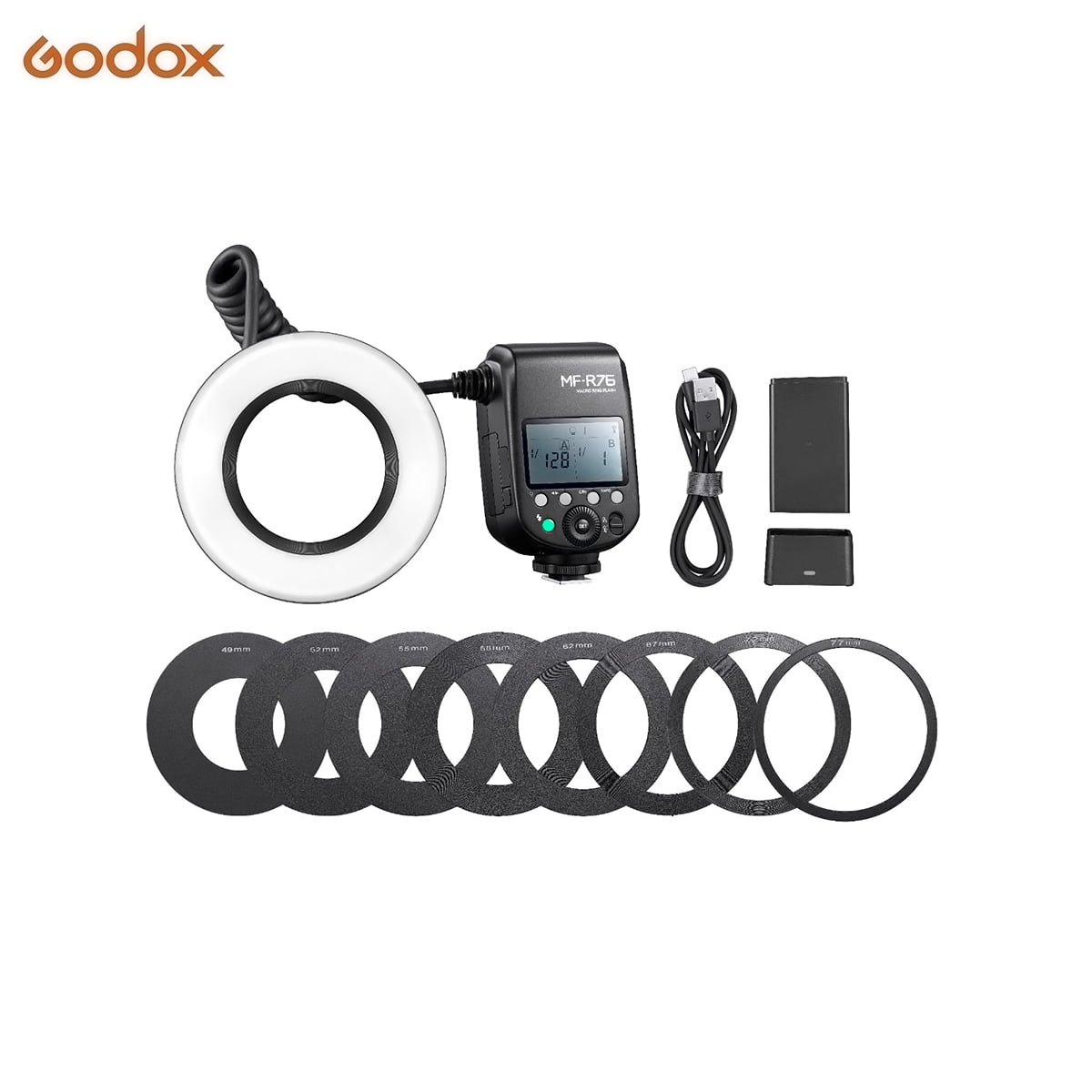 GODOX MFR76 Macro LED Ring Flash Speedlite 76Ws Finland Ubuy