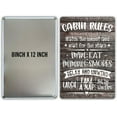 thumbnail image 2 of QIONGQI Funny Cabin Rules Metal Tin Sign Wall Decor, Farmhouse Wooden Style Cabin Sign for Home Decor Gifts, 2 of 8