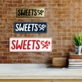 thumbnail image 2 of Signs ByLITA Standard Sweets Sign (Red) - Large, 2 of 6
