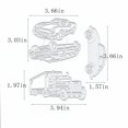 thumbnail image 2 of Matrices de corte de metal MESYGK con formas de autos para scrapbooking, 2 of 7