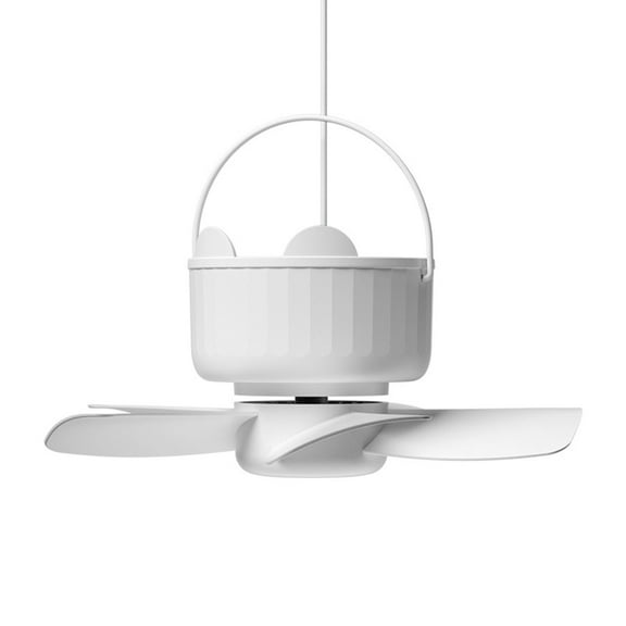 Silent Ceiling Fan 7inch USB Hanging Fan 3-Speed Canopy Fan for Bedroom Home