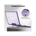 thumbnail image 4 of Case for MacBook Pro 16 inch Case 2023 2022 2021 Release M3 A2991 M2 A2780 M1 A2485 Pro Max Chip, Laptop Hard Cover with Kickstand, Keyboard Skin, Screen Protector, Camera Cover USB C Adapter, 4 of 7