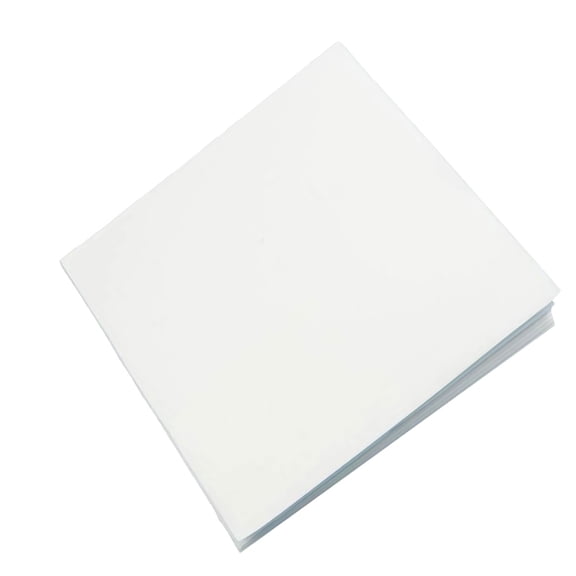 Healifty Parrot Cage Paper Mats White for Pet Use Convenient Effective 100Pcs