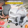 thumbnail image 6 of VEVOR 12" Electric Meat Slicer (420W, Carbon Steel Blade) - Deli & Cheese, 6 of 12