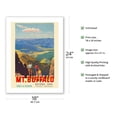 thumbnail image 2 of Mt. Buffalo National Park - Victoria Australia - Take a Kodak - Victorian Railways - Vintage Travel Poster by Percy Trompf c.1930 - Fine Art Matte Paper Print (Unframed) 18x24in, 2 of 4