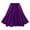 Purple, variant on Miutii Kids Girls Ballroom Flamenco Dance Skirt Satin Swing Latin Salsa Belly Cha Cha Dance Skirts Sky Blue 3-4