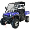 MASSIMO MOTOR Tboss 4x4 UTV ATV Side X Side Off Road (Blue)