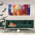 thumbnail image 2 of Lsque Trio Of Dripping Cones Pattern Party Banner, Festive Banner , Holiday Celebrations and Events for Carnival Birthday Party Festival Decorations-Small, 2 of 8