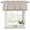 Brown, variant on 2 Pack Valances for Window, Sage Green Floral Short Curtains for Kitchen Bedroom Living Room, Spring Flowers Rod Pocket Small Window Treatment Valance Drapes 60 x 18 Inch