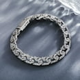 thumbnail image 2 of 10mm Full Diamond Cuban Link Chain Hip Hop Necklaces, 2 of 2