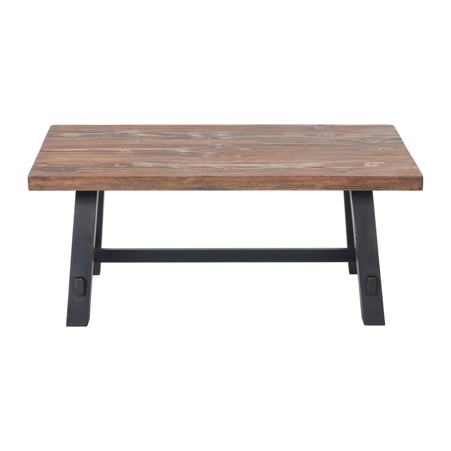 Alaterre Furniture Adam 3-Piece Solid Wood Living Room Table Set with 42 in. Coffee Table