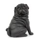 thumbnail image 1 of Realistic Reusable Plastic Artificial Pug Dog Model Statue Cute For Home Office Decor Collectible, 1 of 5