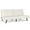 White, variant on Costway Futon Sofa Bed PU Leather Convertible Folding Couch Sleeper Lounge Grey