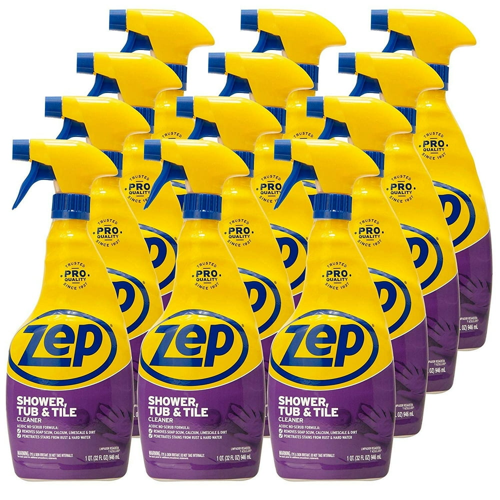 Zep Foaming Shower, Tub and Tile Cleaner 32 Ounce ZUPFTT32 case of 12