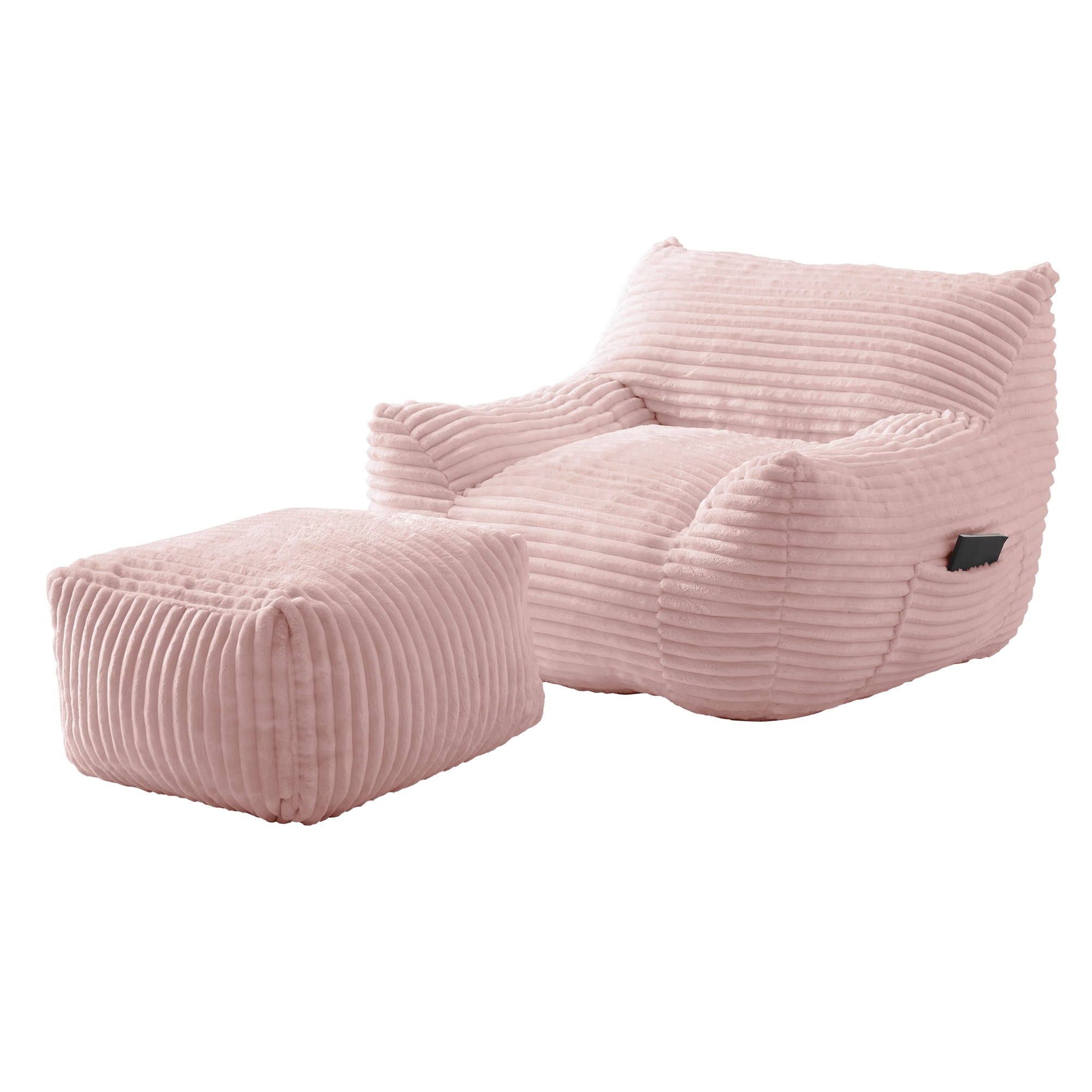 Bean Bag Chair for Adults, Oversized Comfy Beanbag Living Room Lazy Sofa for Bedroom & Dorm