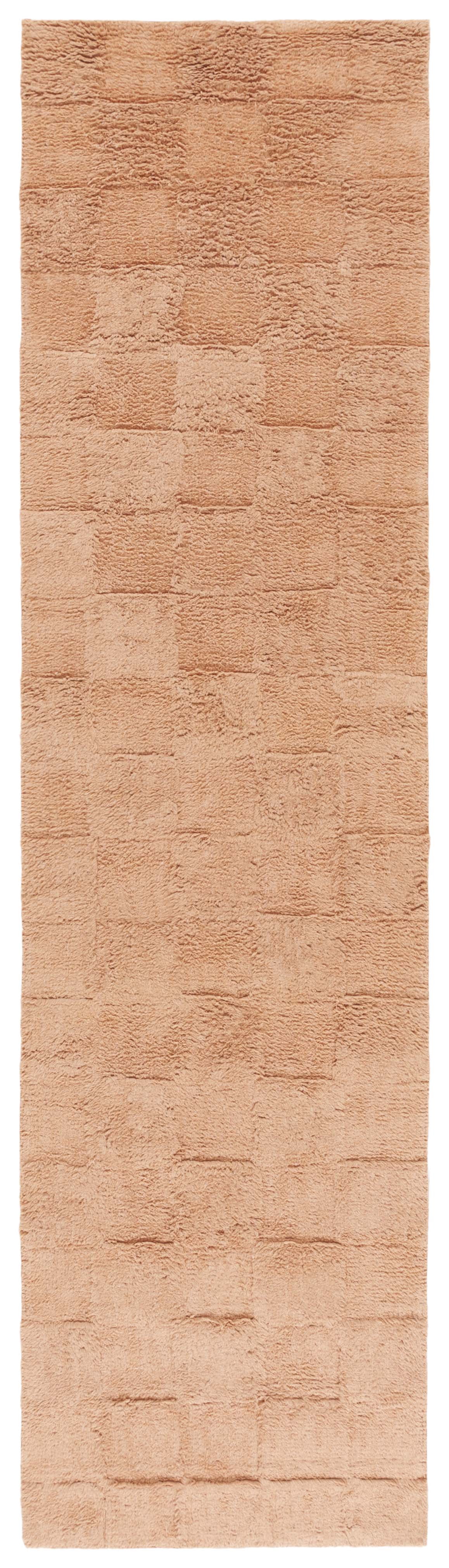 Safavieh Easy Care Coty Checkered Runner Rug, Rust, 2'3" x 9'