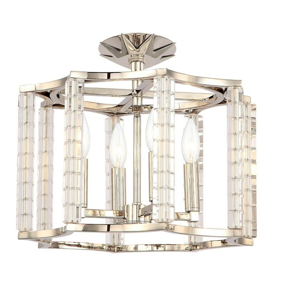 Crystorama Lighting - Four Light Ceiling Mount - Ceiling Mount - Carson - Four