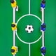 thumbnail image 4 of EeaseMX WINOMO - 6 balones de fútbol de mesa de 32 mm de repuesto, minibalones de fútbol blancos y negros, 4 of 8
