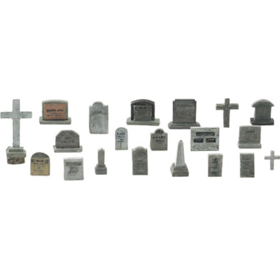 HO Scale Woodland Scenics A1856 Tombstones 20 Pcs for sale online