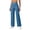 Sky Blue, variant on Duoif Women Straight Leggings Bottoms High Waist Gym Workout Leggings Casual Wide Leg Yoga Pants Womens Bottoms Beige L