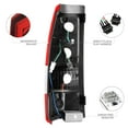 thumbnail image 4 of VIPMOTOZ C-Shape Full-LED Tail Light Lamp Assembly For 1999-2002 Chevy Silverado & 1999-2006 GMC Sierra 1500 2500 3500, Driver & Passenger Side, 4 of 8