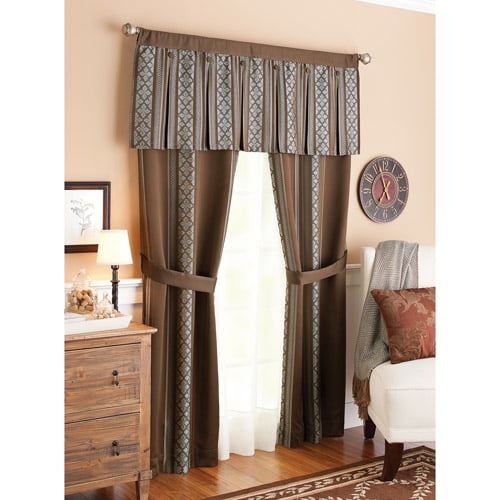 Better Homes and Gardens Box Pleat Window Set