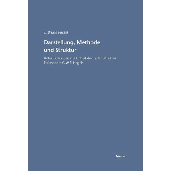Darstellung, Methode und Struktur (Paperback)