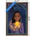 thumbnail image 3 of Disney Wish - Asha & Star Wall Poster, 22.375" x 34" Framed, 3 of 5