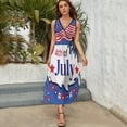 thumbnail image 5 of 4th of July Sleeveless Dress Female Clothing Dress Women Summer 2025 Dress, 5 of 7