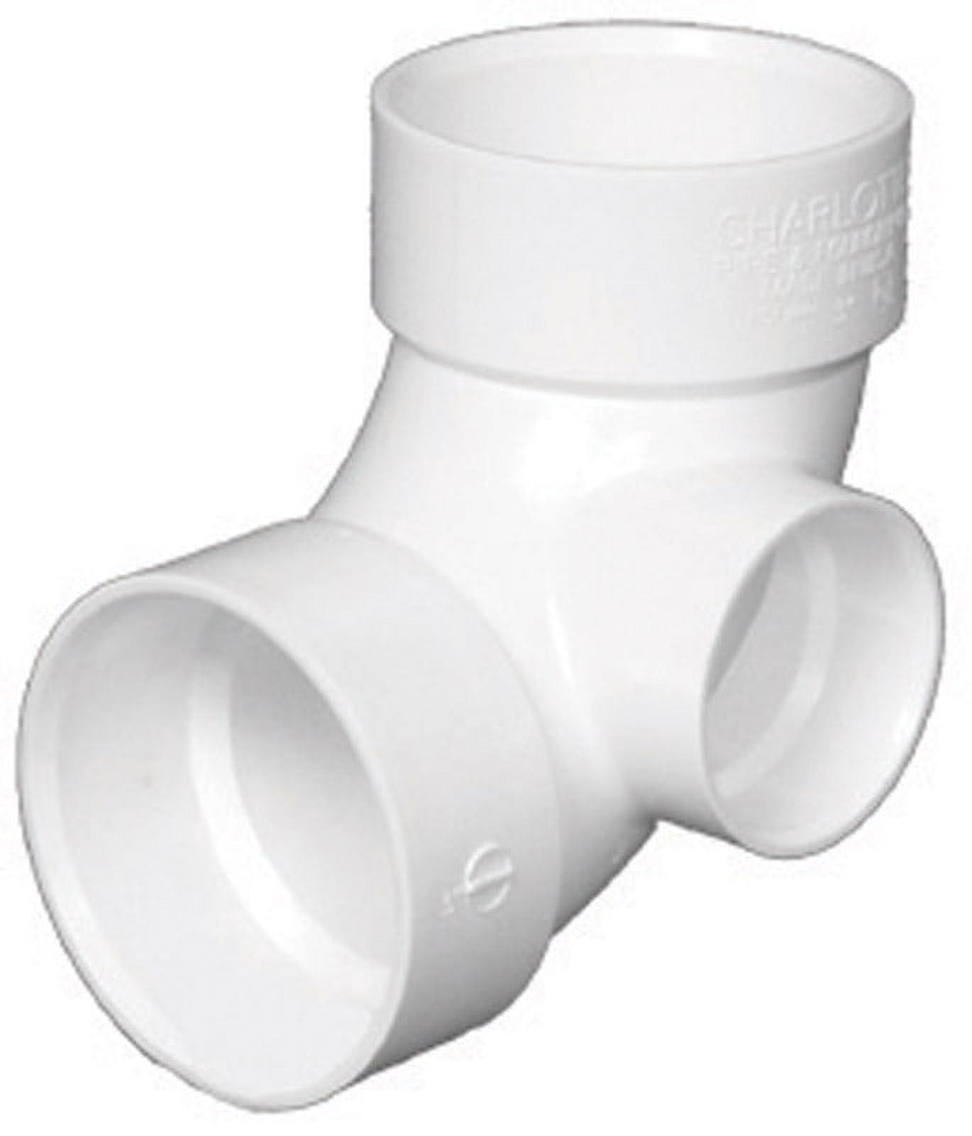 2 Inch PVC Schedule 80 90 Degree Elbow - Gray Textured Fitting