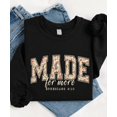 thumbnail image 3 of Made for More Sweatshirt for Women - Faith Inspirational Crewneck Religious Gift Black Sweatshirt Adult X-Large, 3 of 7