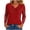 Red, variant on Women Cowl Neck Tops Dressy Casual Mesh Lace Long Sleeve Blouses Elegant Loose Evening Party Shirts (Red, S)