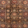 thumbnail image 1 of Ahgly Company Machine Washable Indoor Square Abstract Saffron Red Area Rugs, 3' Square, 1 of 7