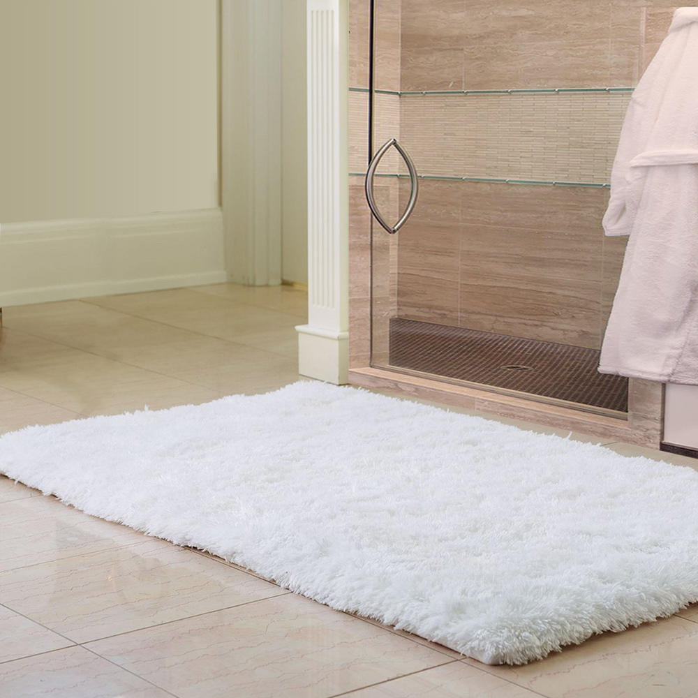 Memory Foam Mat Non Slip Bathroom Rug Area Floor Bath Carpet Microfiber Soft