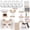 D, variant on Dpityserensio DIY Cat Mask Making Kit (5 Pack),Craft Set for Adults, Paintable Blank Therian Mask, Cosplay Party Favor