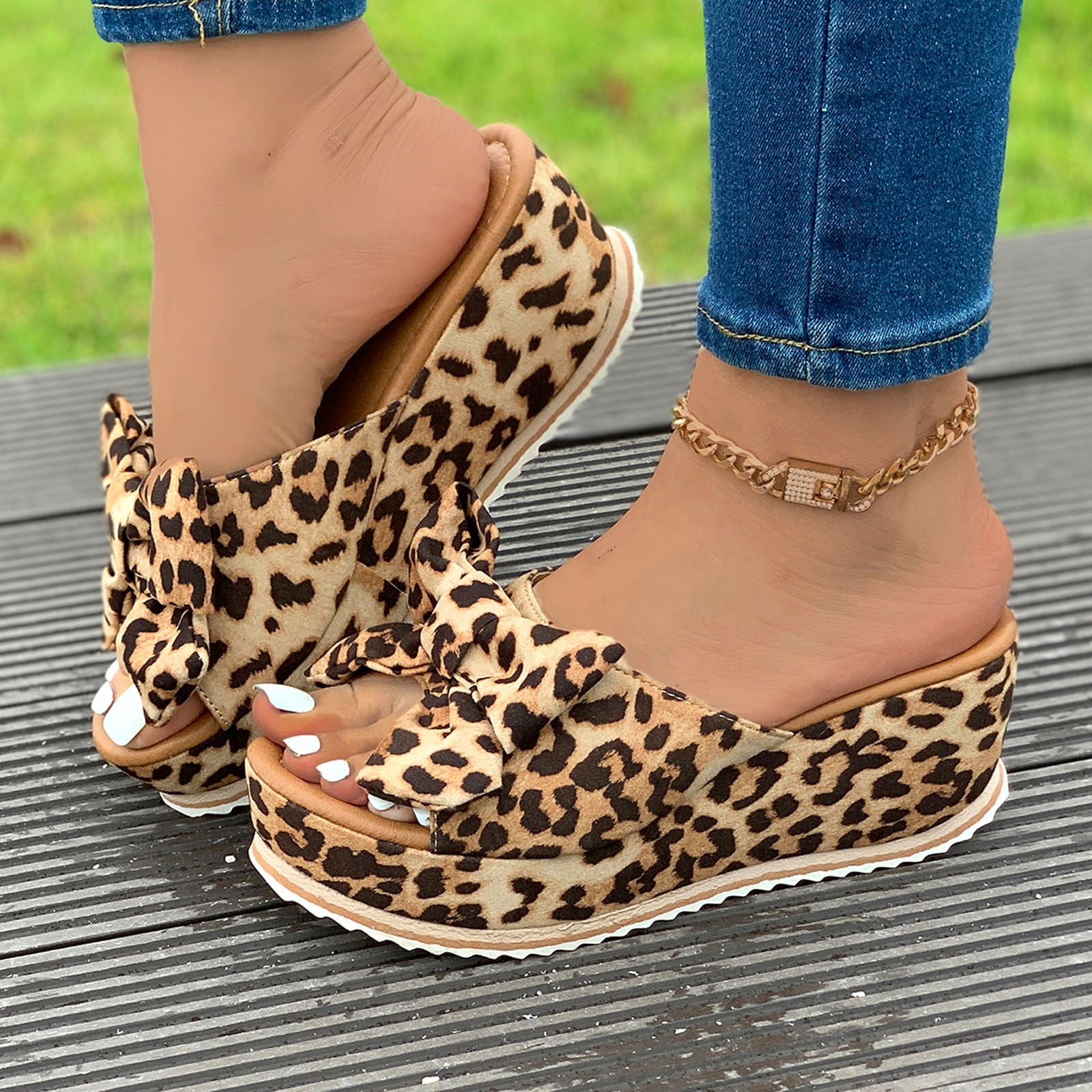 Women s Wedges Female Wedges Adult Womens Shoes Cork Wedge Sandals Women Wide Width Platform Sandals Wedge Heels Women s Fashion New Slippers Womens