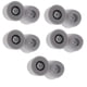 thumbnail image 3 of 20 piezas de espuma viscoelástica con cancelación de ruido de 4,, puntas para auriculares, color gris medio y rojo, 3 of 9
