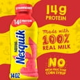 thumbnail image 4 of Nesquik Strawberry Milk, Ready to Drink Low-fat Milk, 14 fl o 14 fl oz, 4 of 8