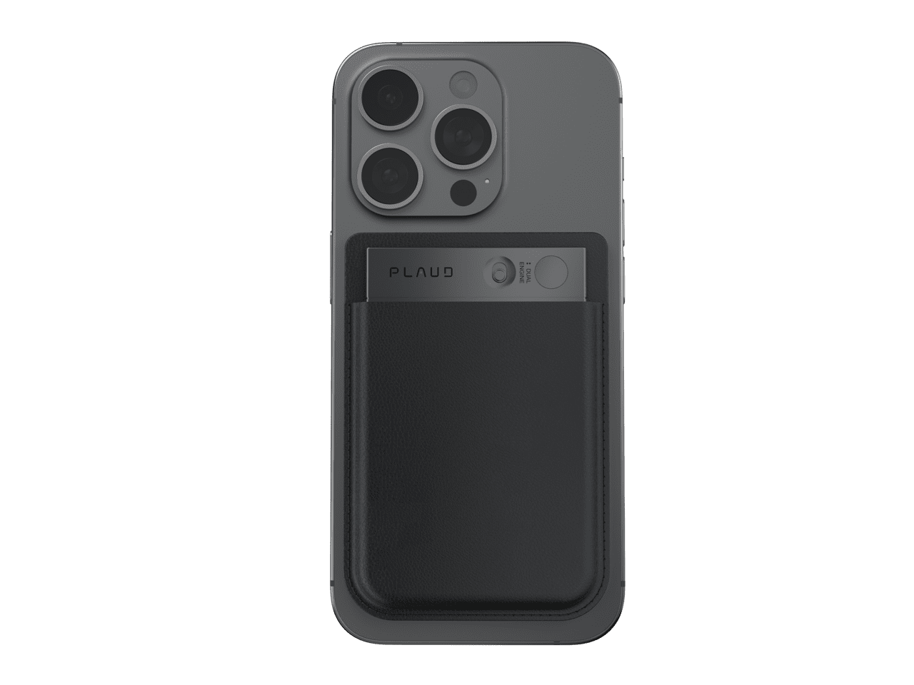 PLAUD NOTE: ChatGPT Empowered AI Voice Recorder w/ Black Magnetic Case (Black)