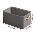 thumbnail image 3 of Closet Organizers and Storage Bins, Fabric Baskets for Storage, 15X10X8 In, Storage Bins for Closet, Clothing Sorting, Bedroom Spaces, Charcoal Gray, 1 Pc, 3 of 7