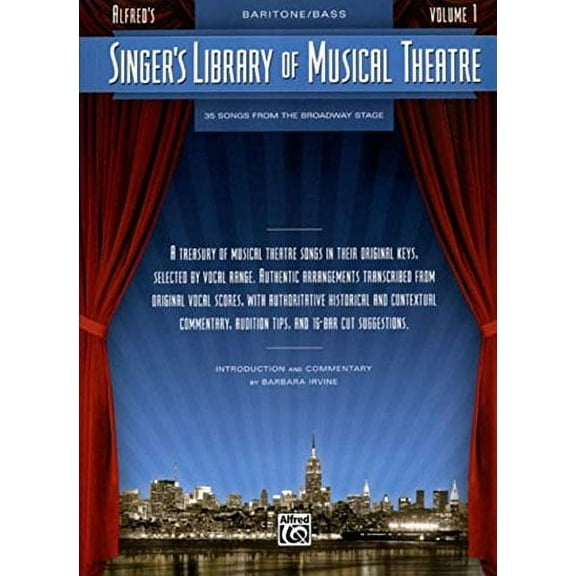 Singer's Library of Musical Theatre, Vol 1: Baritone/Bass Voice