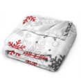 UltraSoft Micro Fleece Blanket,Abstract Christmas Of Big And Small