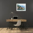 thumbnail image 3 of Behrens, Howard 14x12 White Modern Wood Framed Museum Art Print Titled - Reflections of Lake Como, 3 of 4