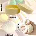 thumbnail image 2 of Dumpling Stress Ball Silicone Xiaolongbao Squeeze Fidget Toy for Killing Time -Sensory Fidget Toy for Stress Relief, 2 of 8
