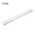 thumbnail image 3 of Unique Bargains 3pcs Aluminum DIN Rails, 12 Inches Long, 35mm Wide, 7.5mm High, Terminal Block Mounting Din Rail, 3 of 5